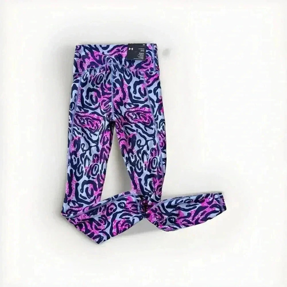 Under Armour Womens Ankle Crop Legging High Rise Size XS Multicolor - Picture 4 of 5